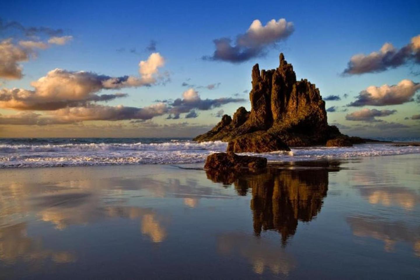 Canary Casita Next To The Atlantic Ocean Radazul Bilik gambar