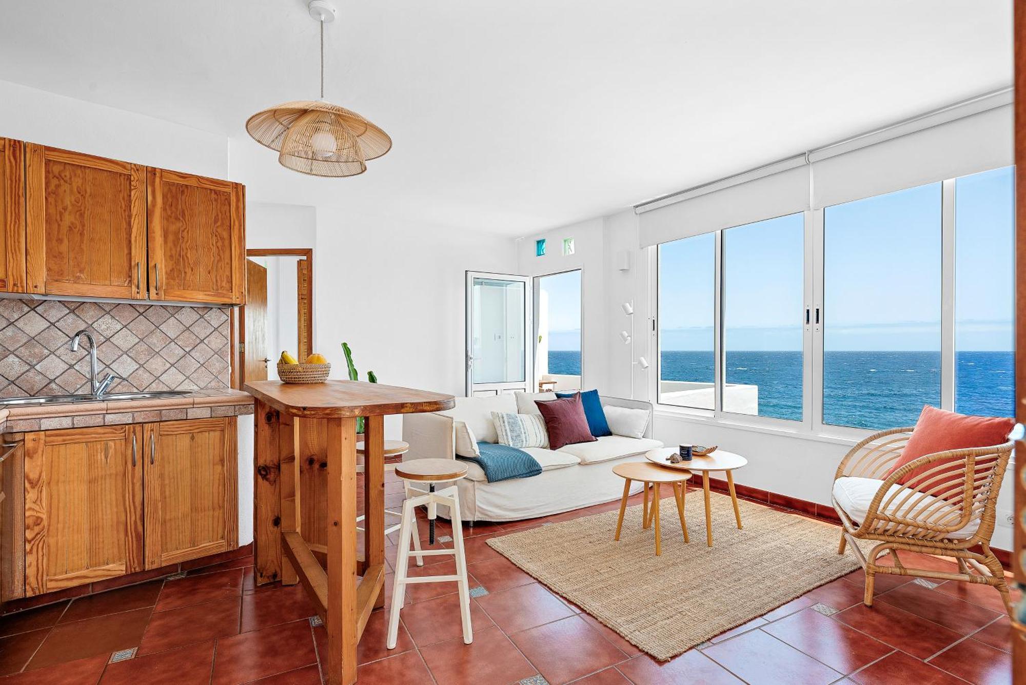 Canary Casita Next To The Atlantic Ocean Radazul Luaran gambar