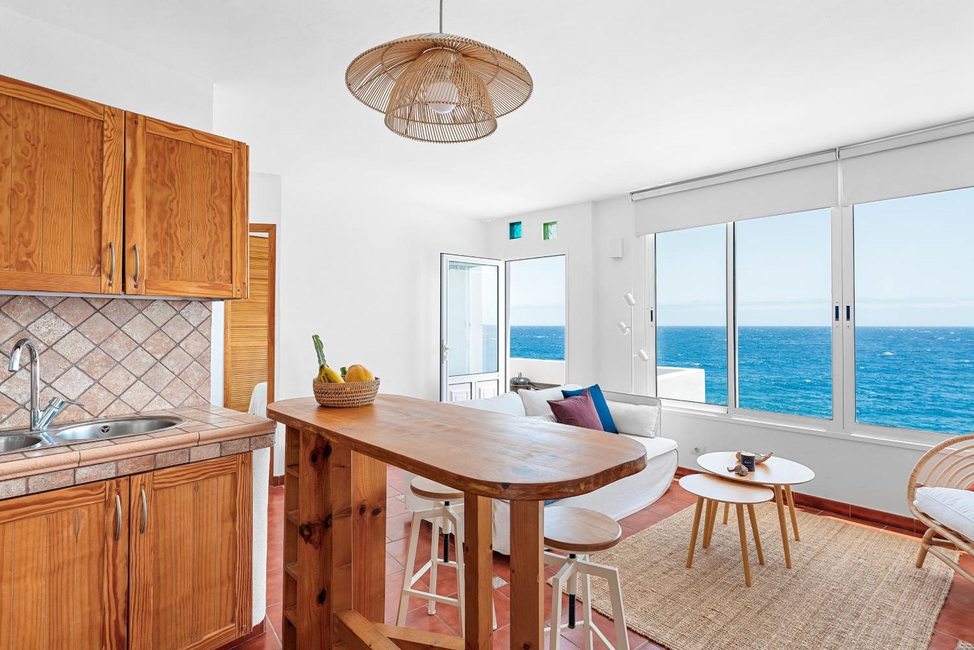 Canary Casita Next To The Atlantic Ocean Radazul Luaran gambar