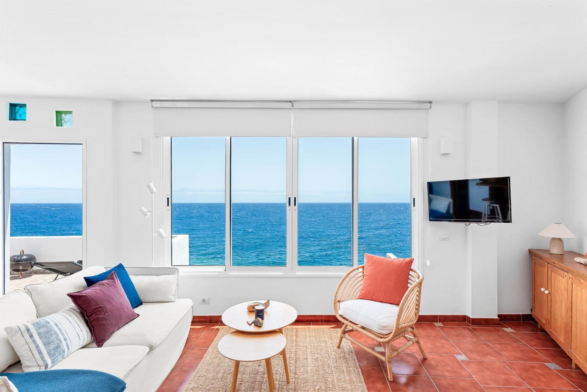 Canary Casita Next To The Atlantic Ocean Radazul Luaran gambar