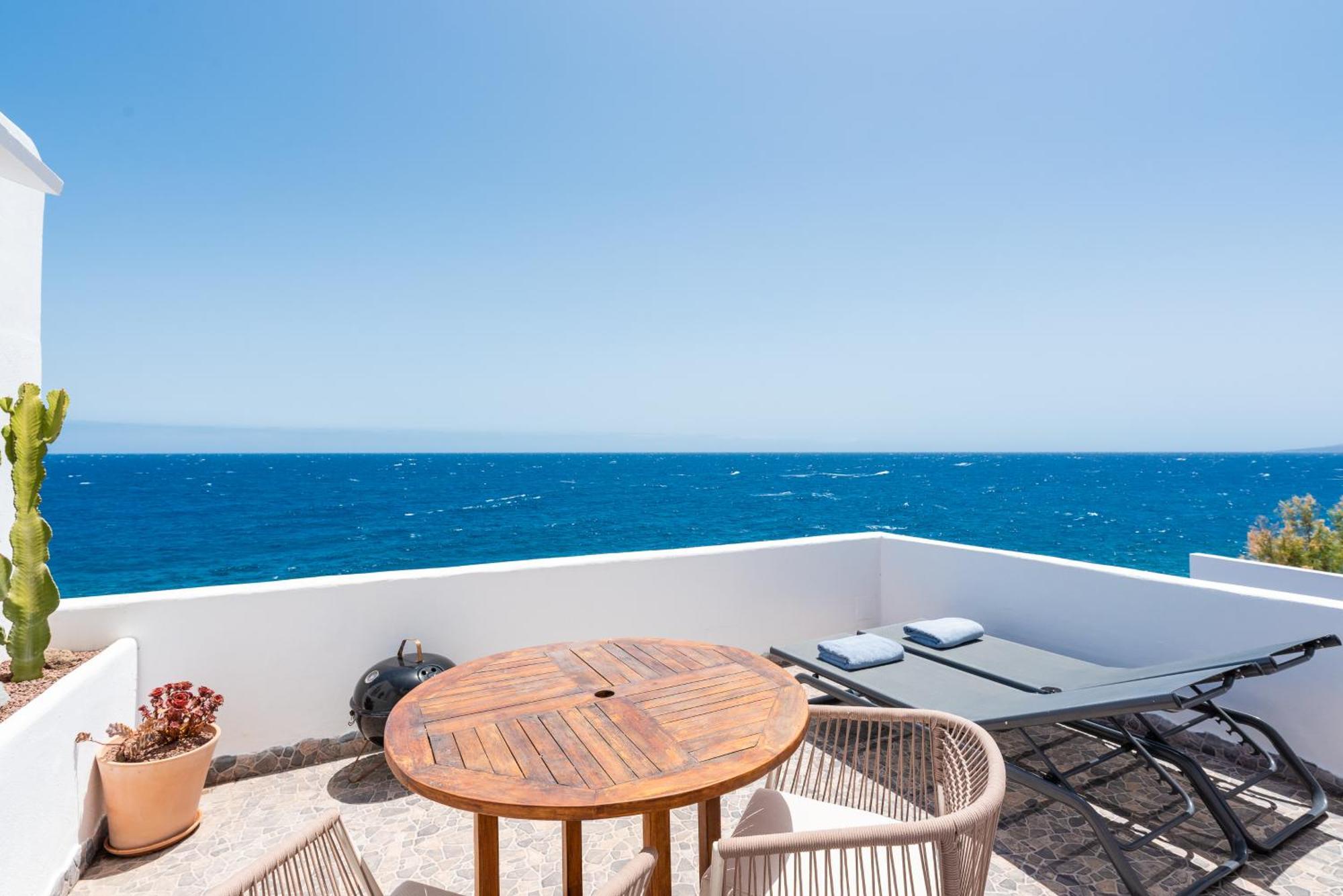 Canary Casita Next To The Atlantic Ocean Radazul Luaran gambar